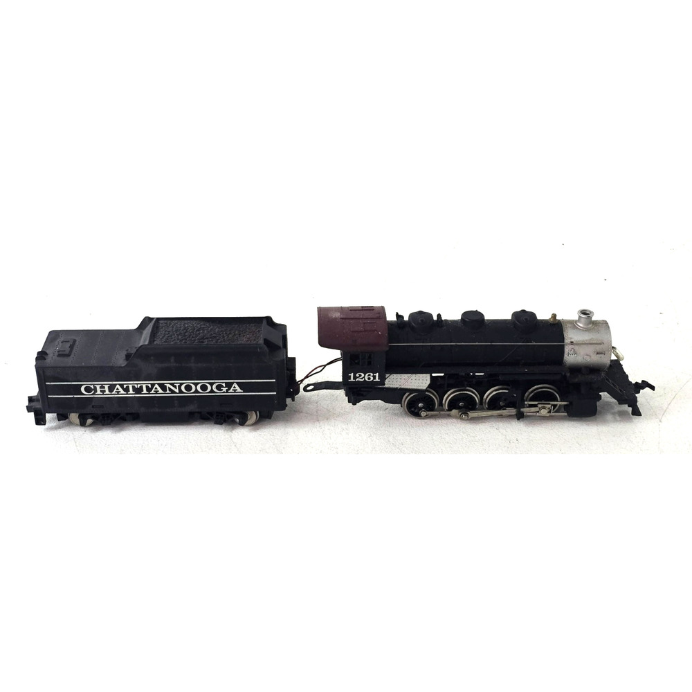 Vintage TYCO HO Scale Chattanooga 1261 Steam Locomotive & Tender READ